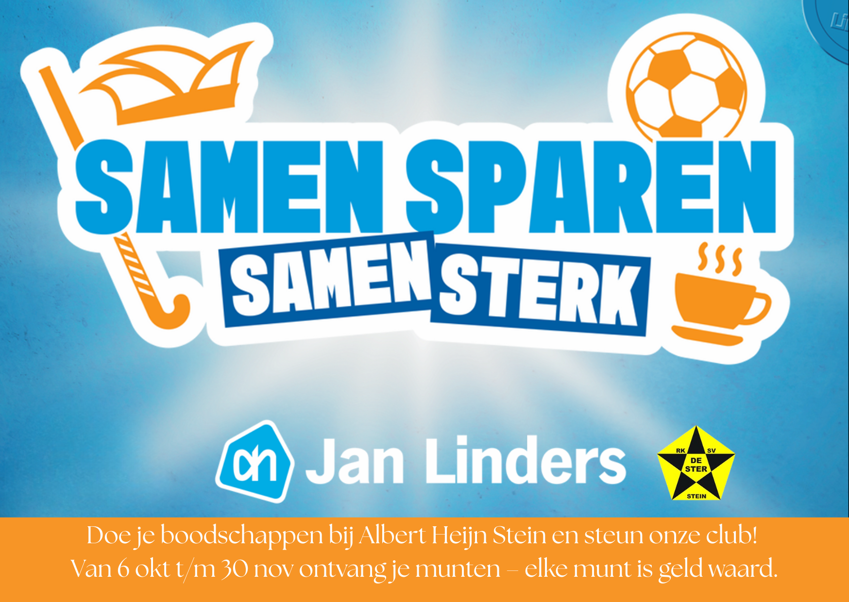 Spaar mee voor SV De Ster!