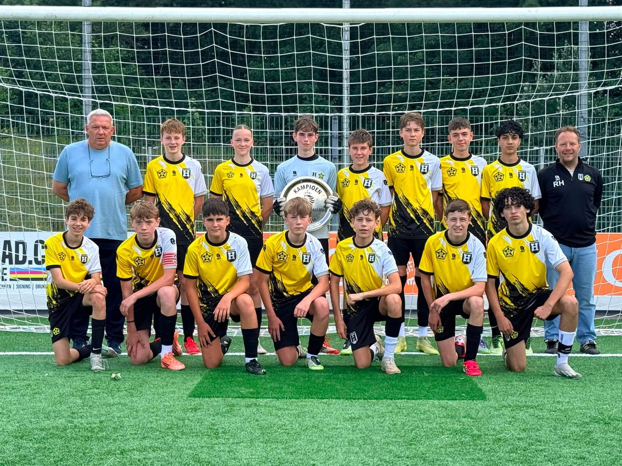 De Ster/Haslou JO14-1 Kampioen!